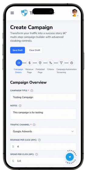 Real-time Growth Tracking