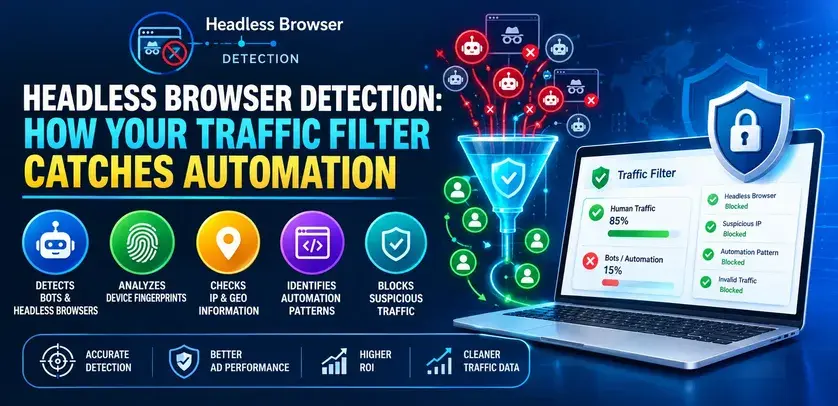 Headless browser detection: how your traffic filter catches automation